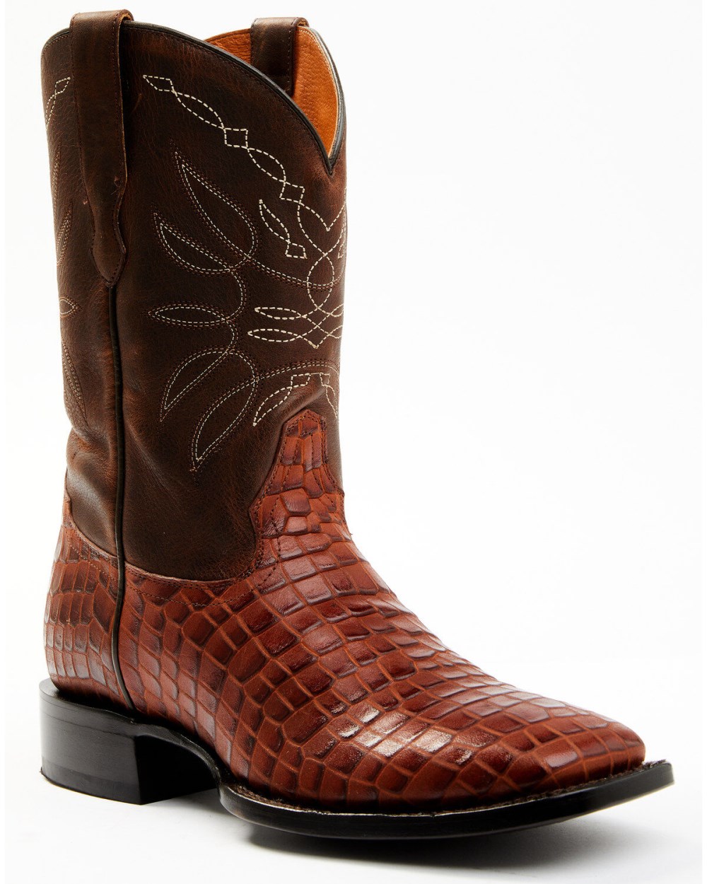Cody James - Men's 11" Western Boots - Broad Square Toe | Bark