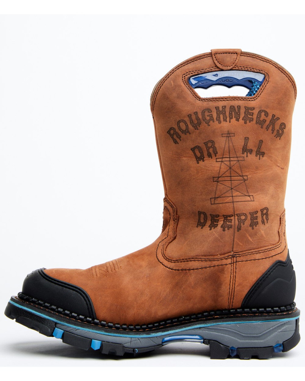 Cody James - Men's 11" Decimator Waterproof Western Work Boots - Nano Composite Toe | Brown