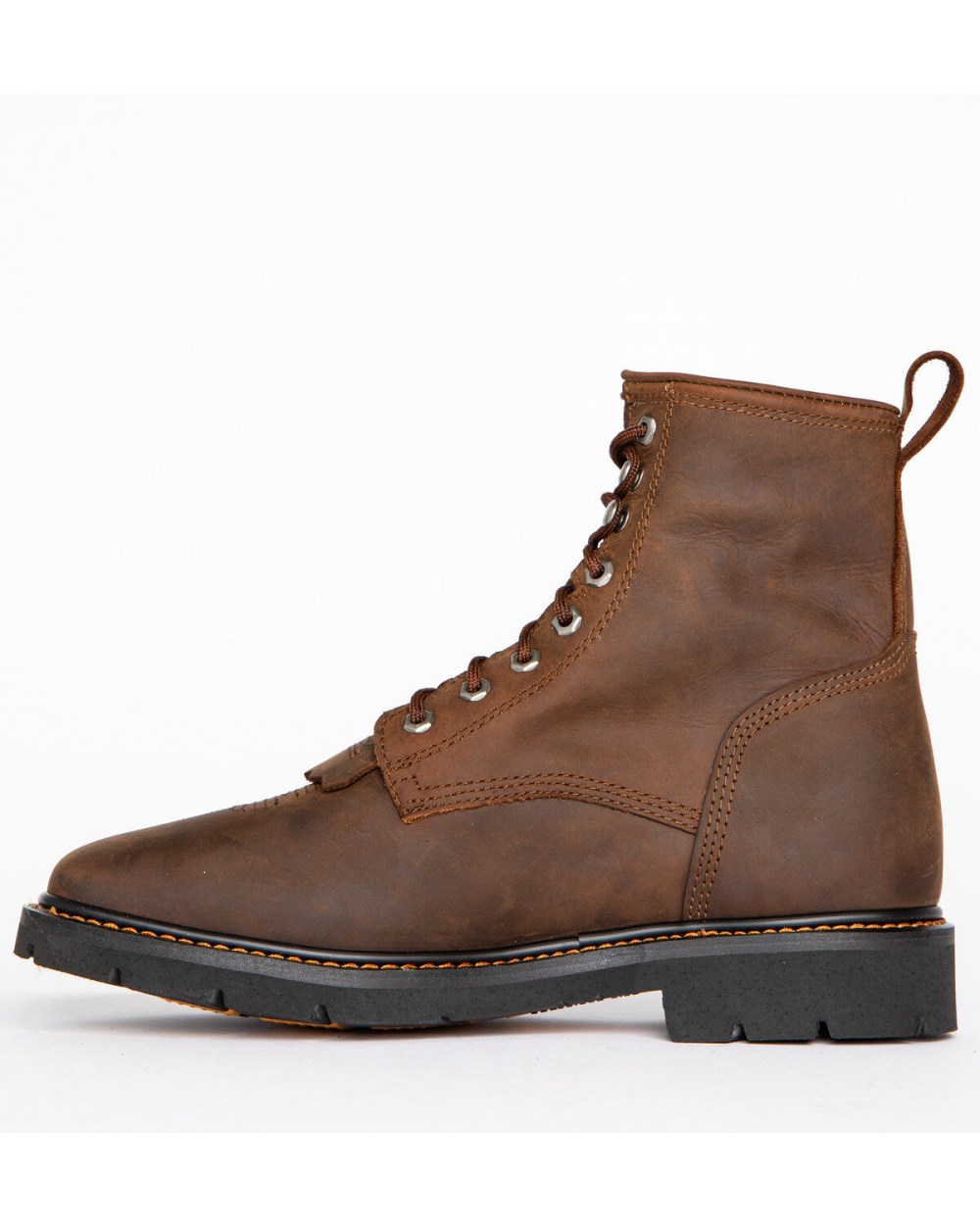 Cody James - Men's Waterproof Lace-Up Western Work Boots | Brown