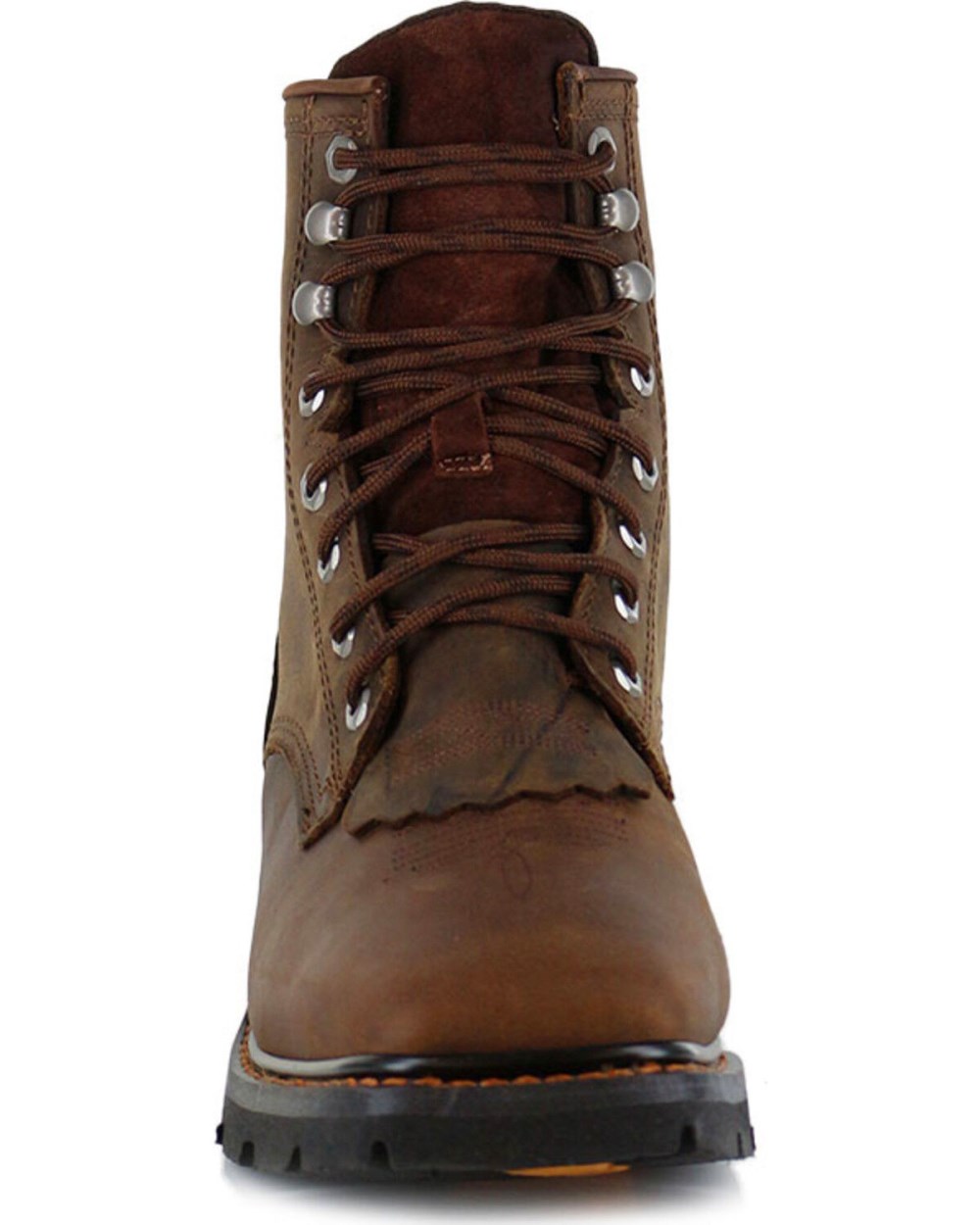 Cody James - Men's Waterproof Lace-Up Western Work Boots | Brown