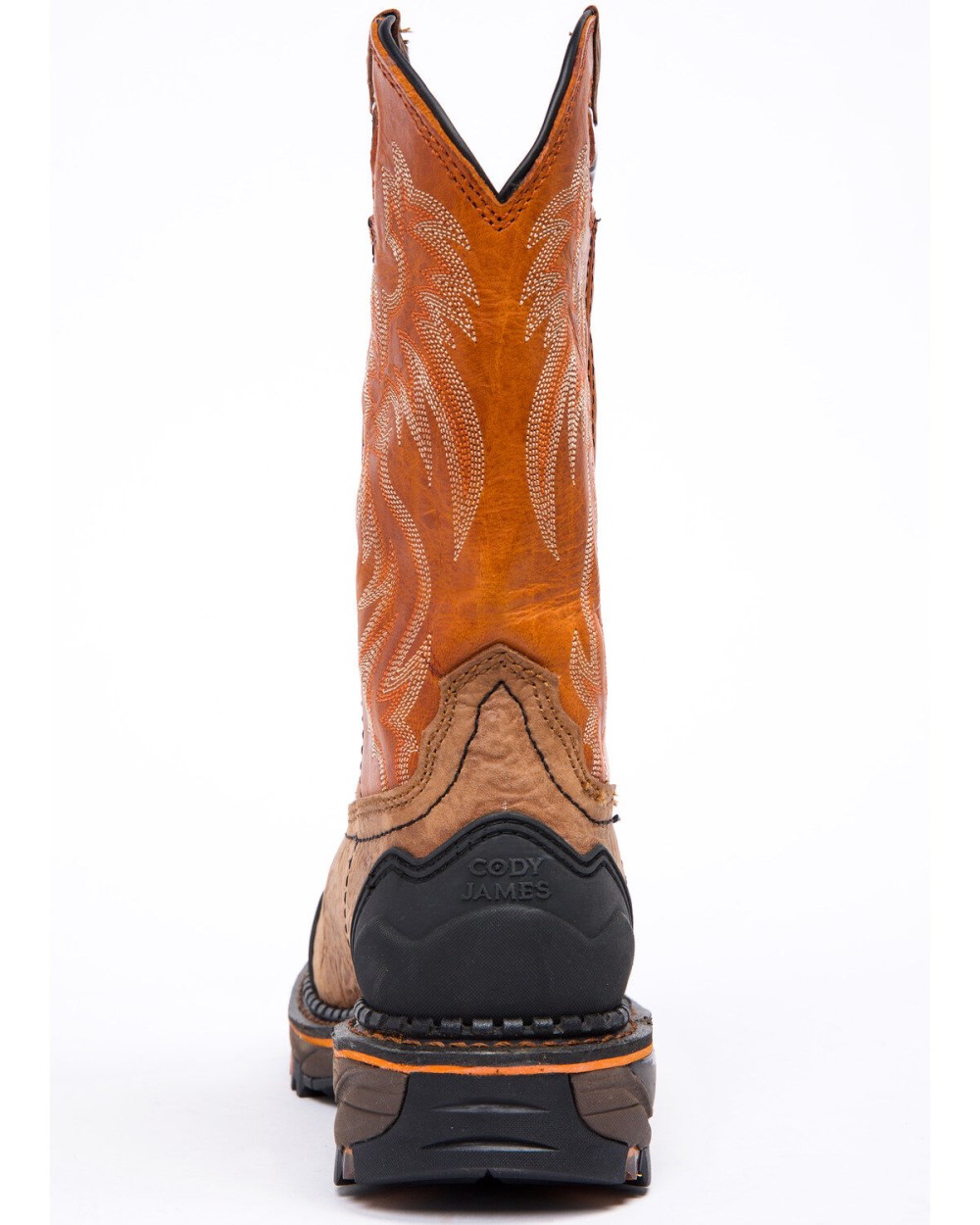 Cody James - Men's 11" Decimator Western Work Boots - Nano Composite Toe | Brown