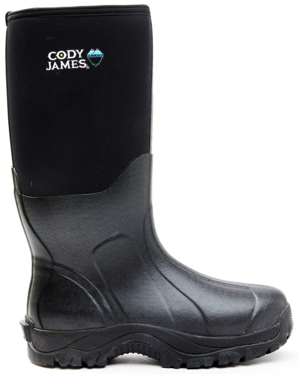 Cody James - Men's Glacier Guard Insulated Rubber Boots - Soft Toe | Black