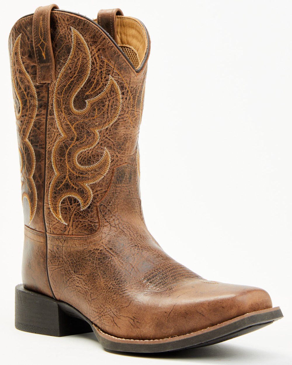 Cody James - Men's Ace Ridge Performance Western Boots - Square Toe | Tan