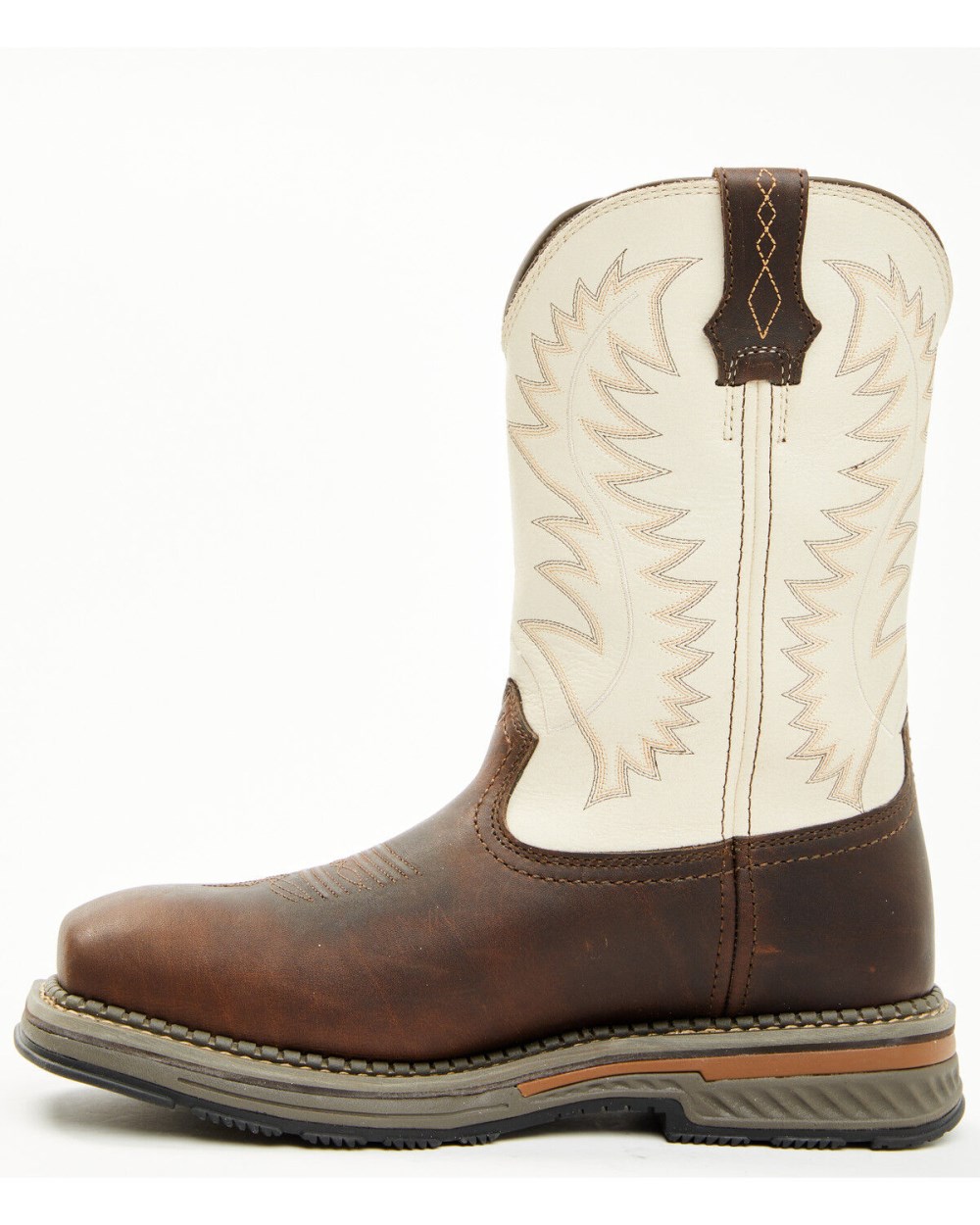 Cody James - Men's Tyche Palace Pull-On Waterproof Work Boots - Composite Toe | Ivory