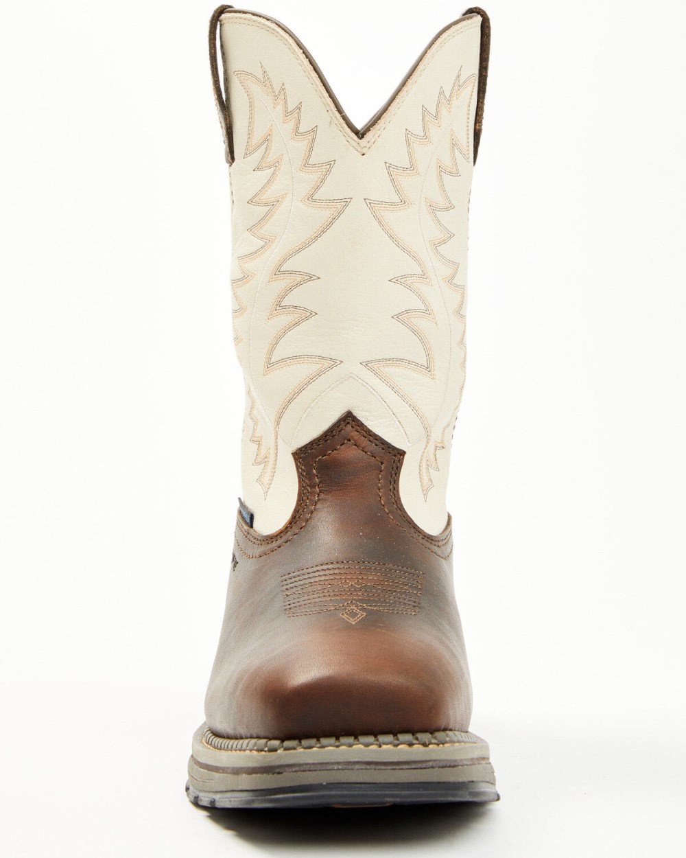 Cody James - Men's Tyche Palace Pull-On Waterproof Work Boots - Composite Toe | Ivory