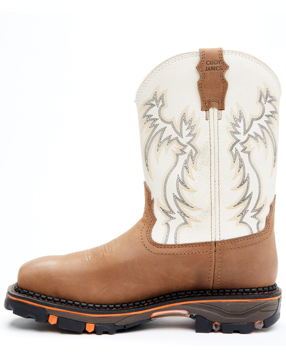 Cody James - Men's 11" Decimator Waterproof Western Work Boots - Nano Composite Toe | Brown