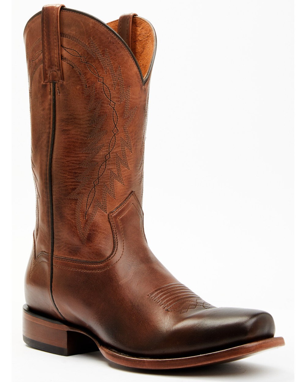 Cody James - Men's Handcrafted Western Boots - Square Toe | Brown