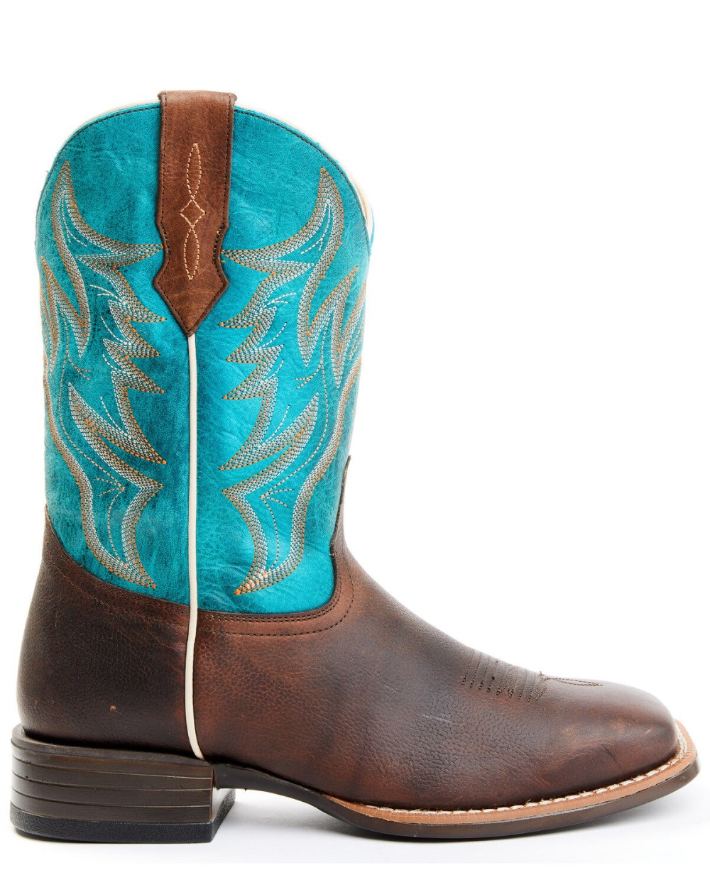 Cody James - Men's Hoverfly Western Performance Boots - Broad Square Toe | Turquoise