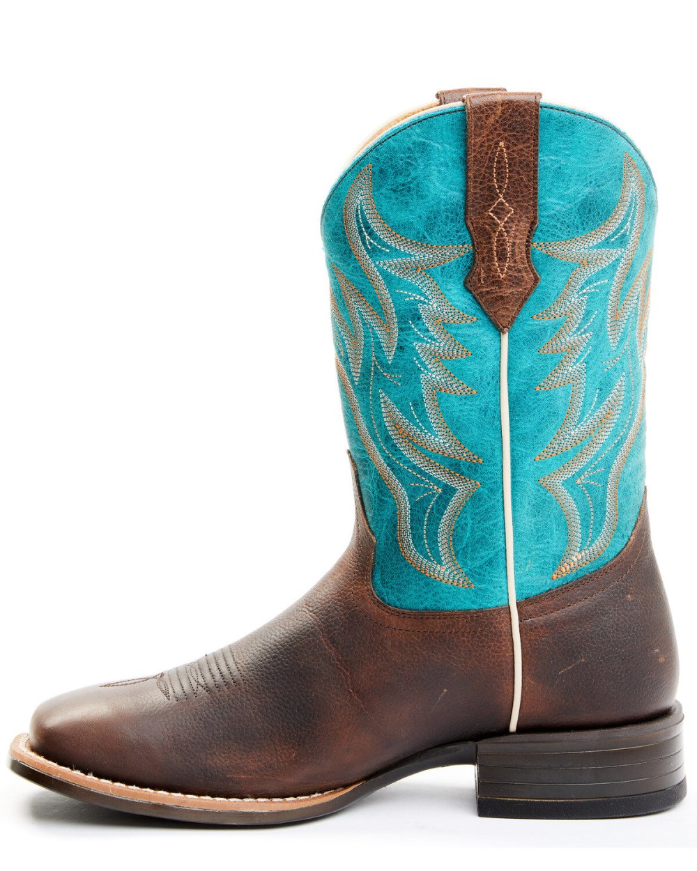 Cody James - Men's Hoverfly Western Performance Boots - Broad Square Toe | Turquoise