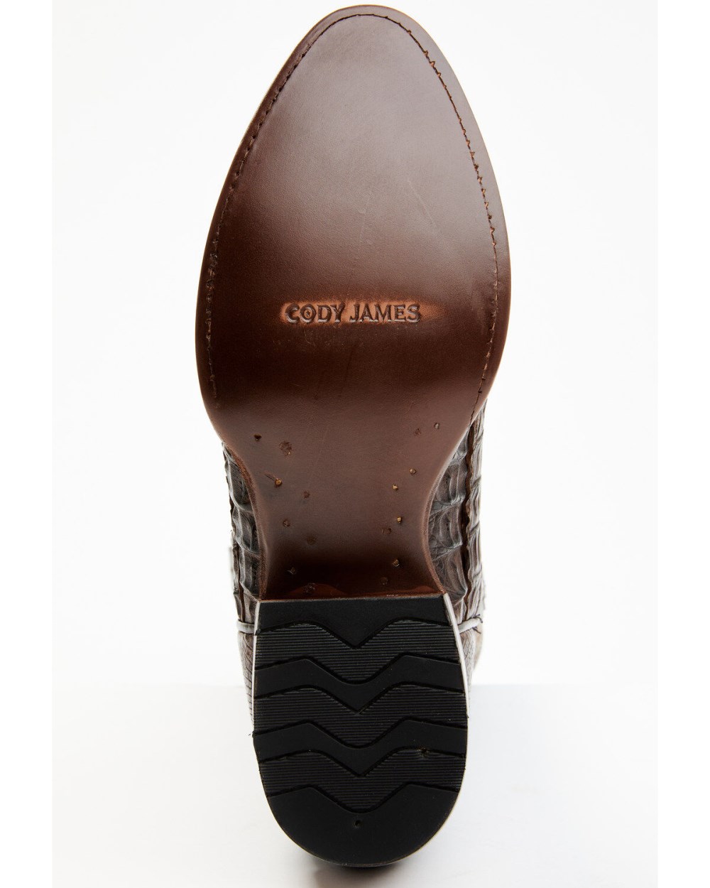 Cody James - Men's Exotic Caiman Western Boots - Round Toe | Brown