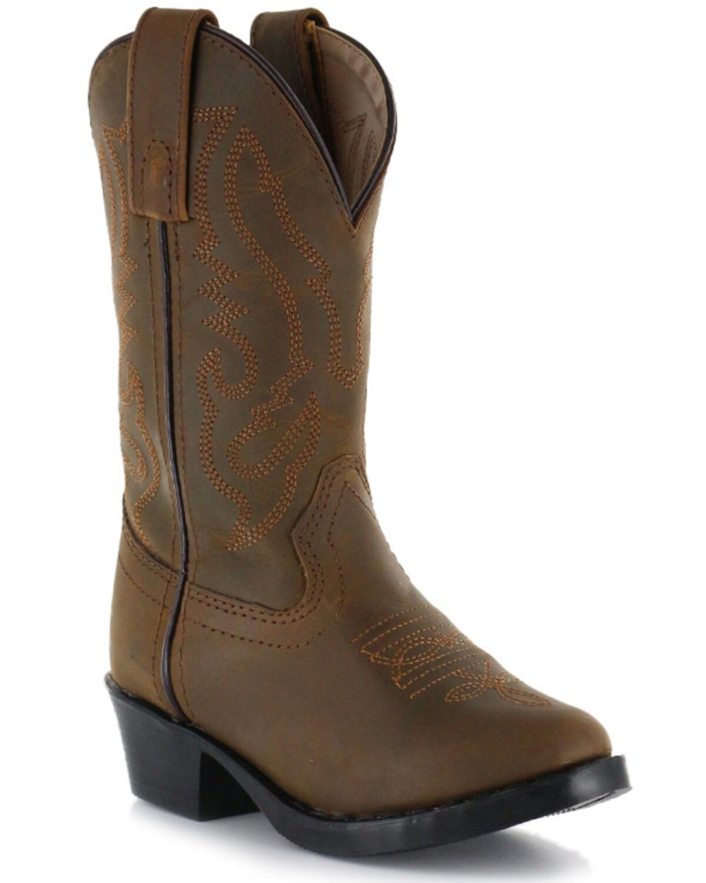 Cody James - Children's Round Toe Western Boots | Brown