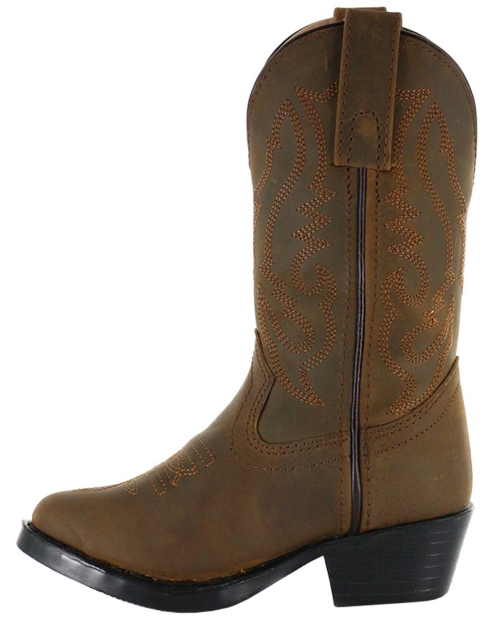 Cody James - Children's Round Toe Western Boots | Brown