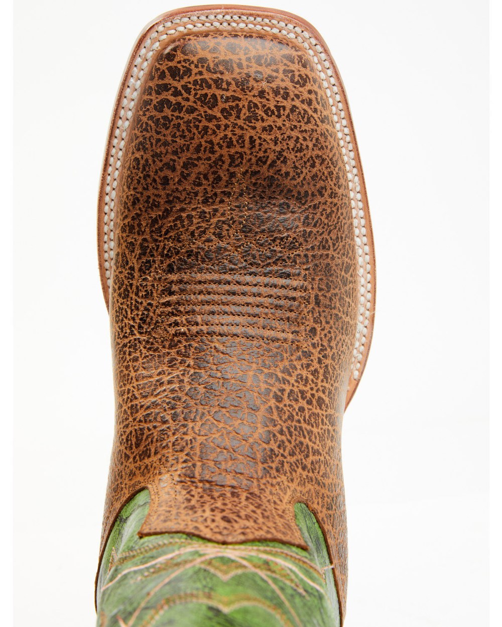 Cody James - Men's Ozark Apple Leather Western Boot - Broad Square Toe | Navy
