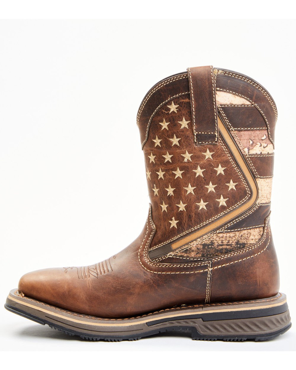 Cody James - Men's Disruptor ASE7 Western Work Boots - Soft Toe | Brown