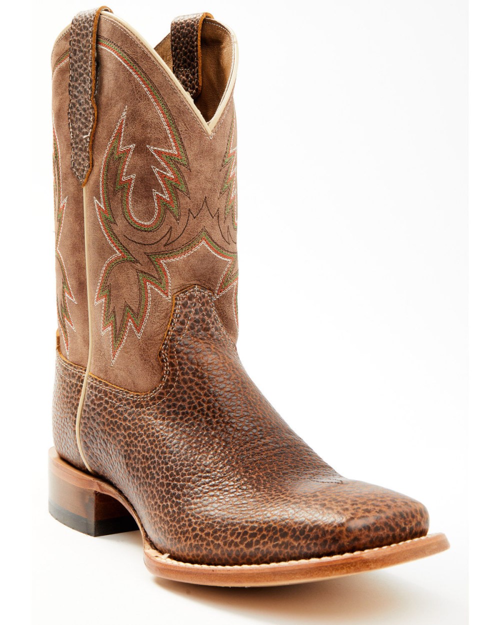 Cody James - Men's Wade Western Boots - Broad Square Toe | Brown