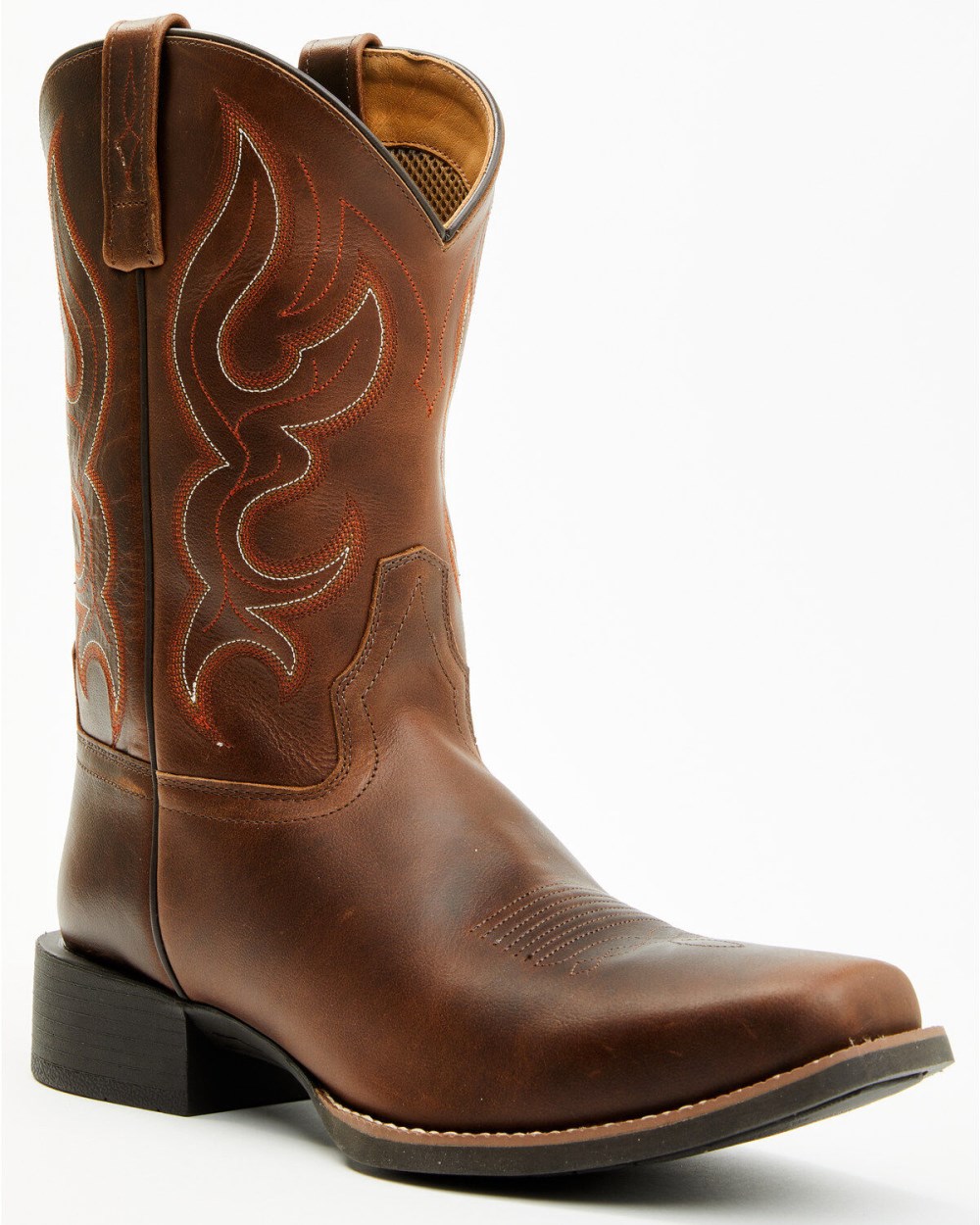 Cody James - Men's Ace Ridge Performance Western Boots - Square Toe | Brown