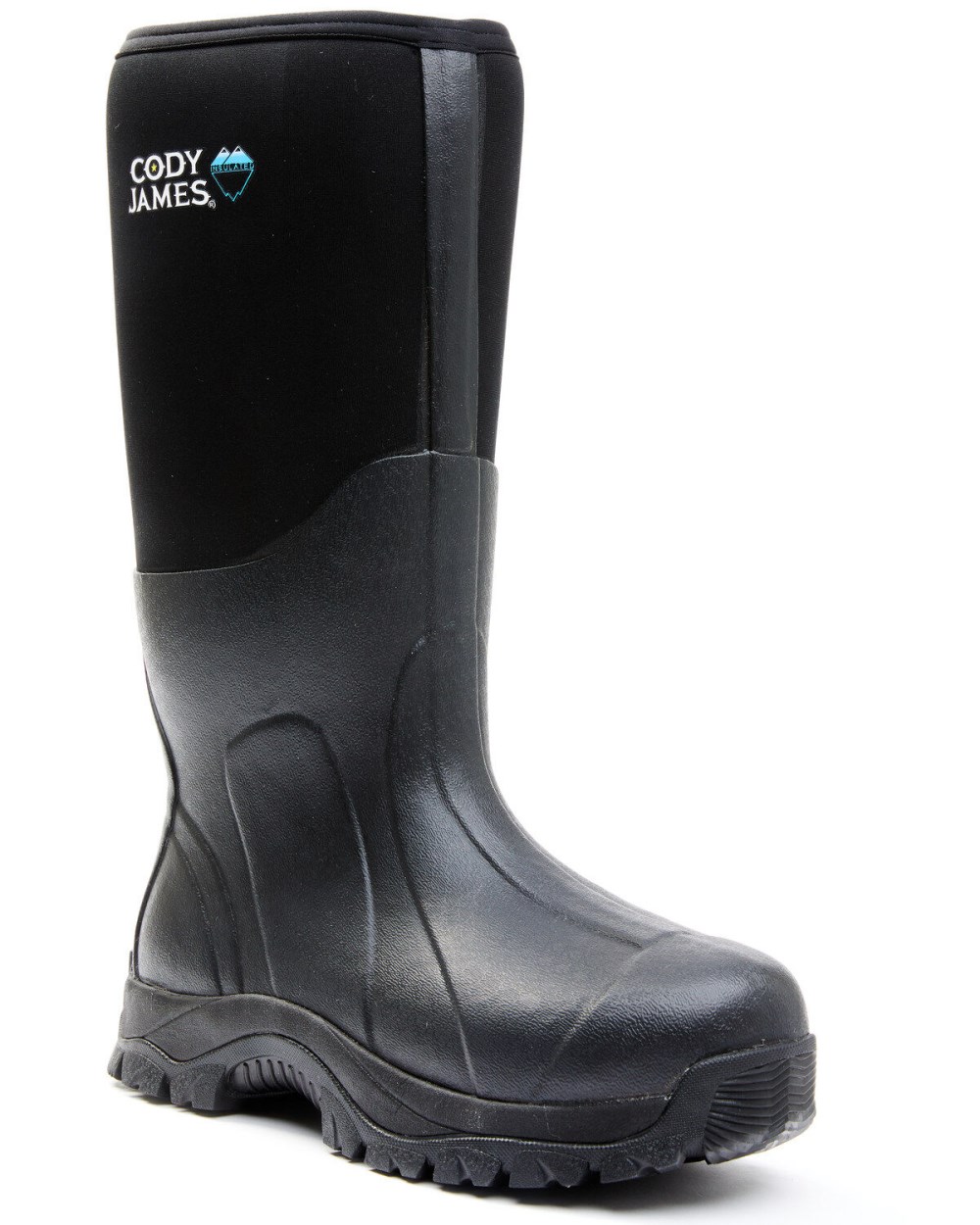 Cody James - Men's Glacier Guard Insulated Rubber Boots - Composite Toe | Black