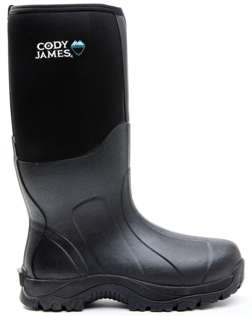 Cody James - Men's Glacier Guard Insulated Rubber Boots - Composite Toe | Black