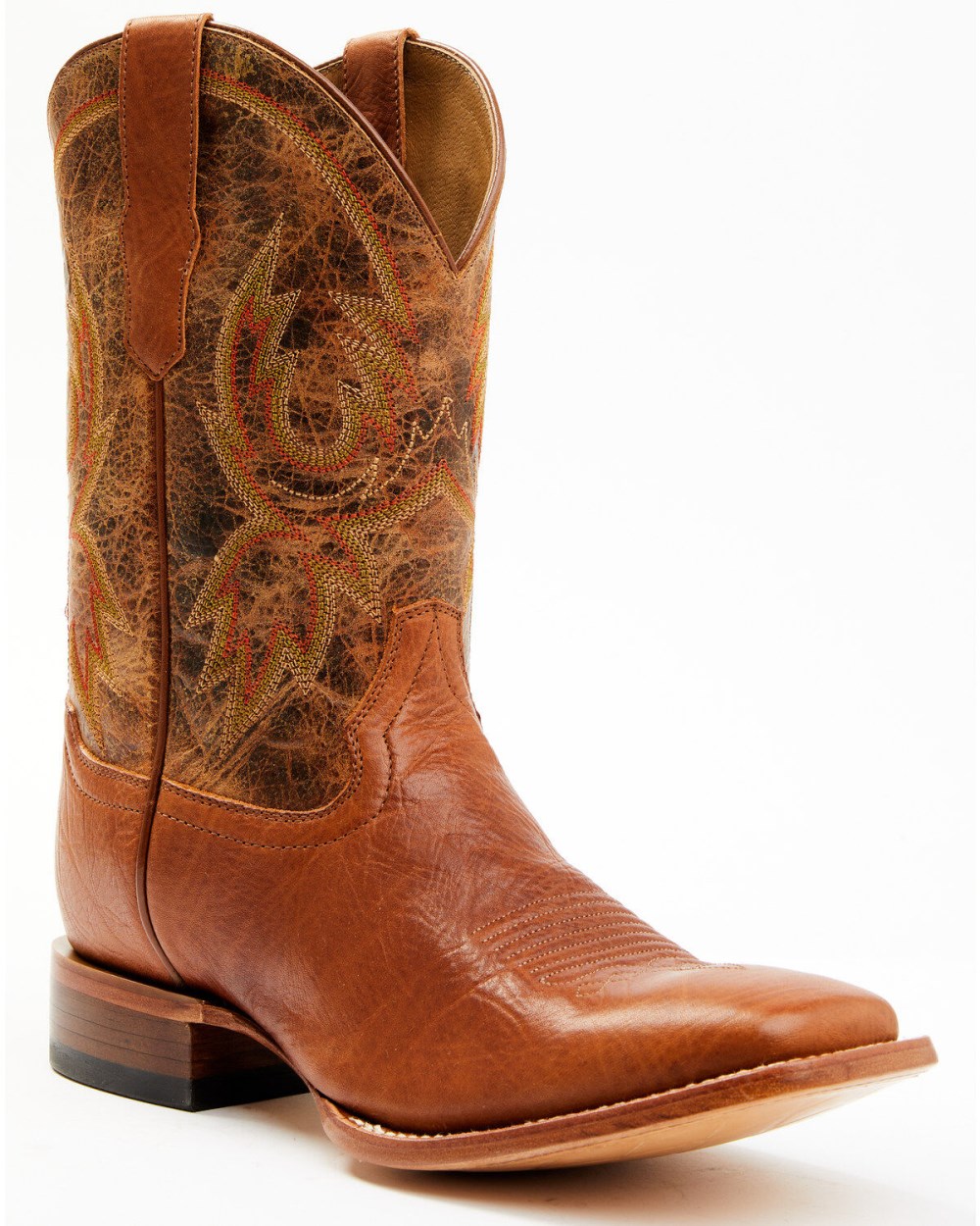 Cody James - Men's Wade Western Boots - Broad Square Toe | Brown
