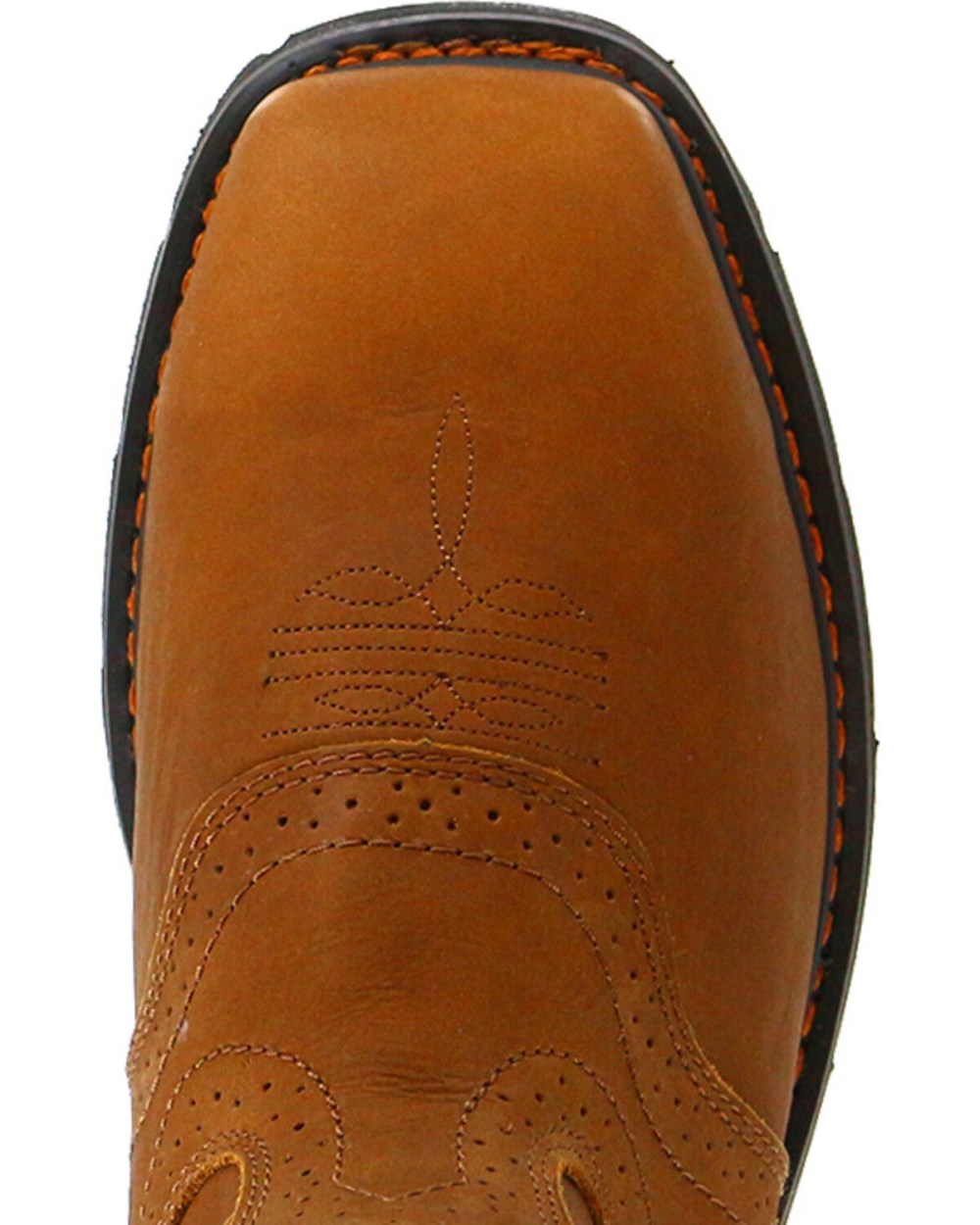 Cody James - Men's Broad Square Composite Toe Western Work Boots | Brown
