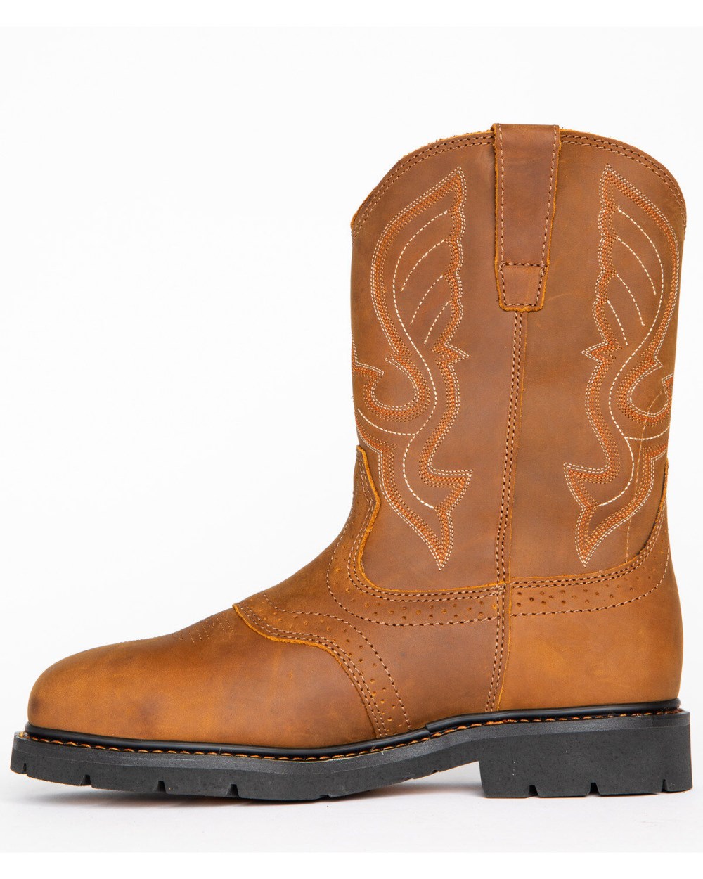 Cody James - Men's Broad Square Composite Toe Western Work Boots | Brown