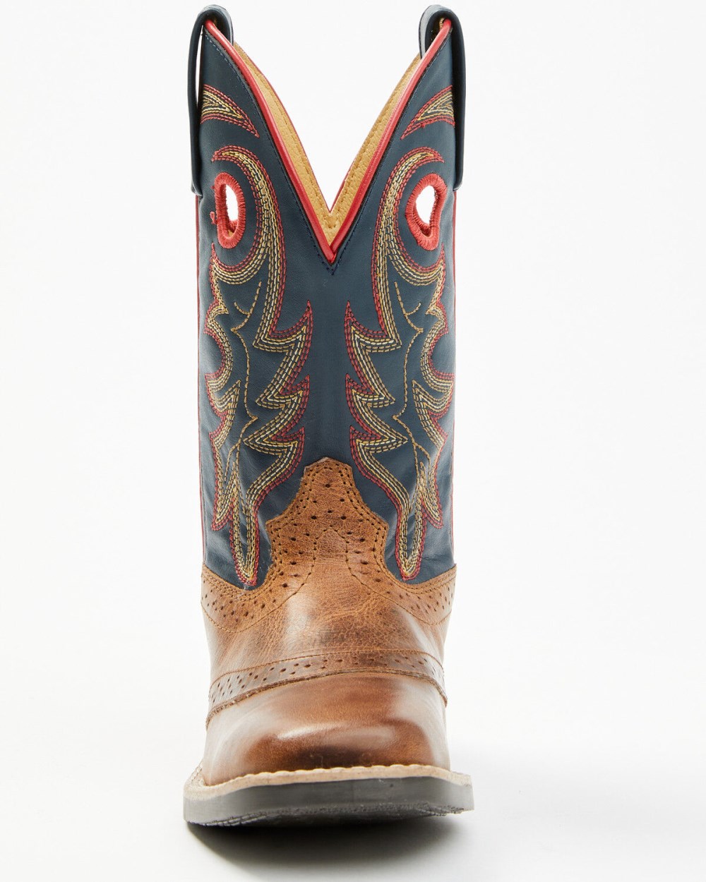Cody James - Boys' Bobby Western Boots - Broad Square Toe | Navy