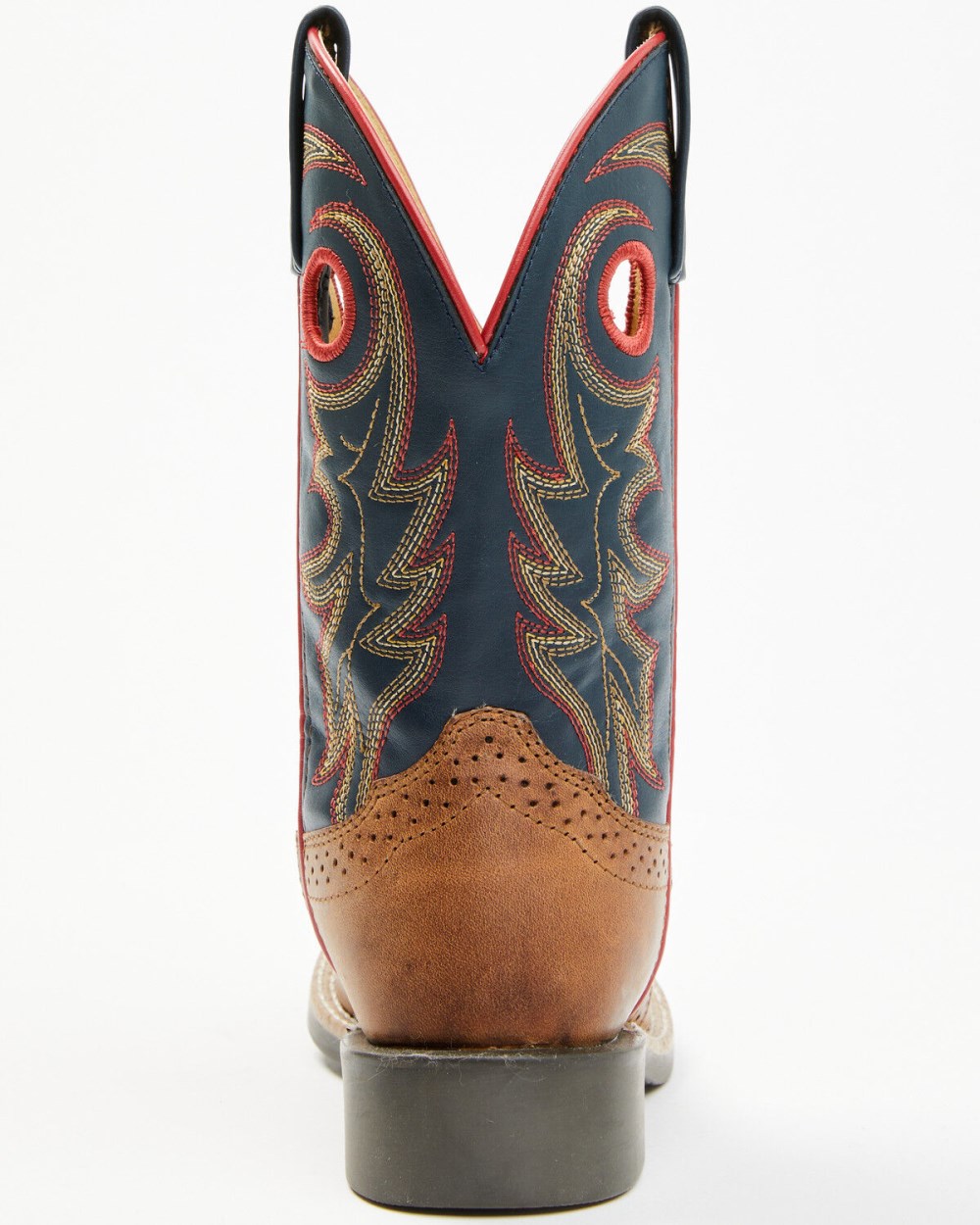 Cody James - Boys' Bobby Western Boots - Broad Square Toe | Navy