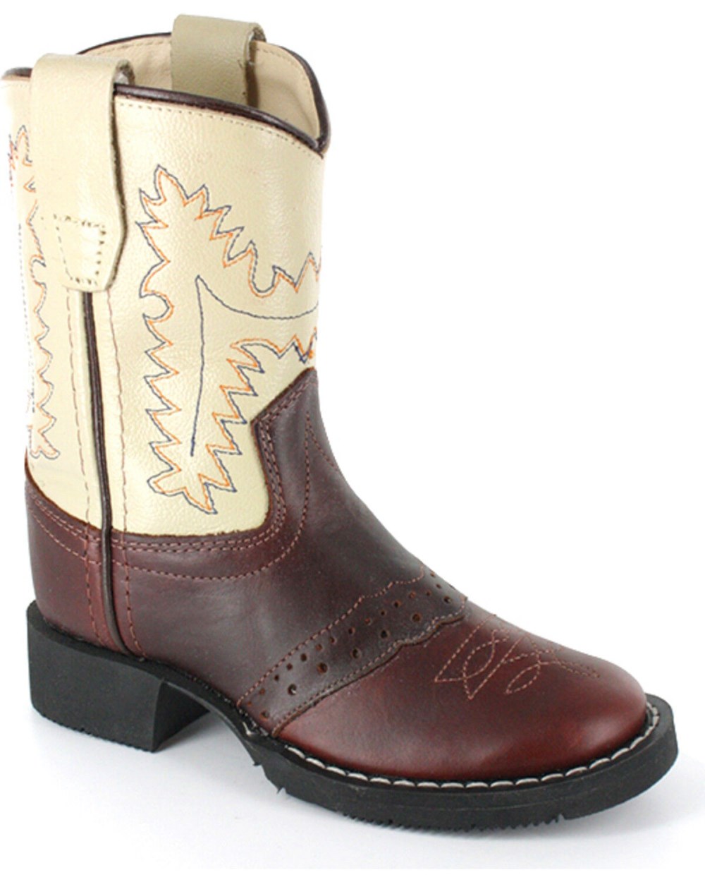 Cody James - Toddler Boys' Roper Western Boots - Round Toe | Brown