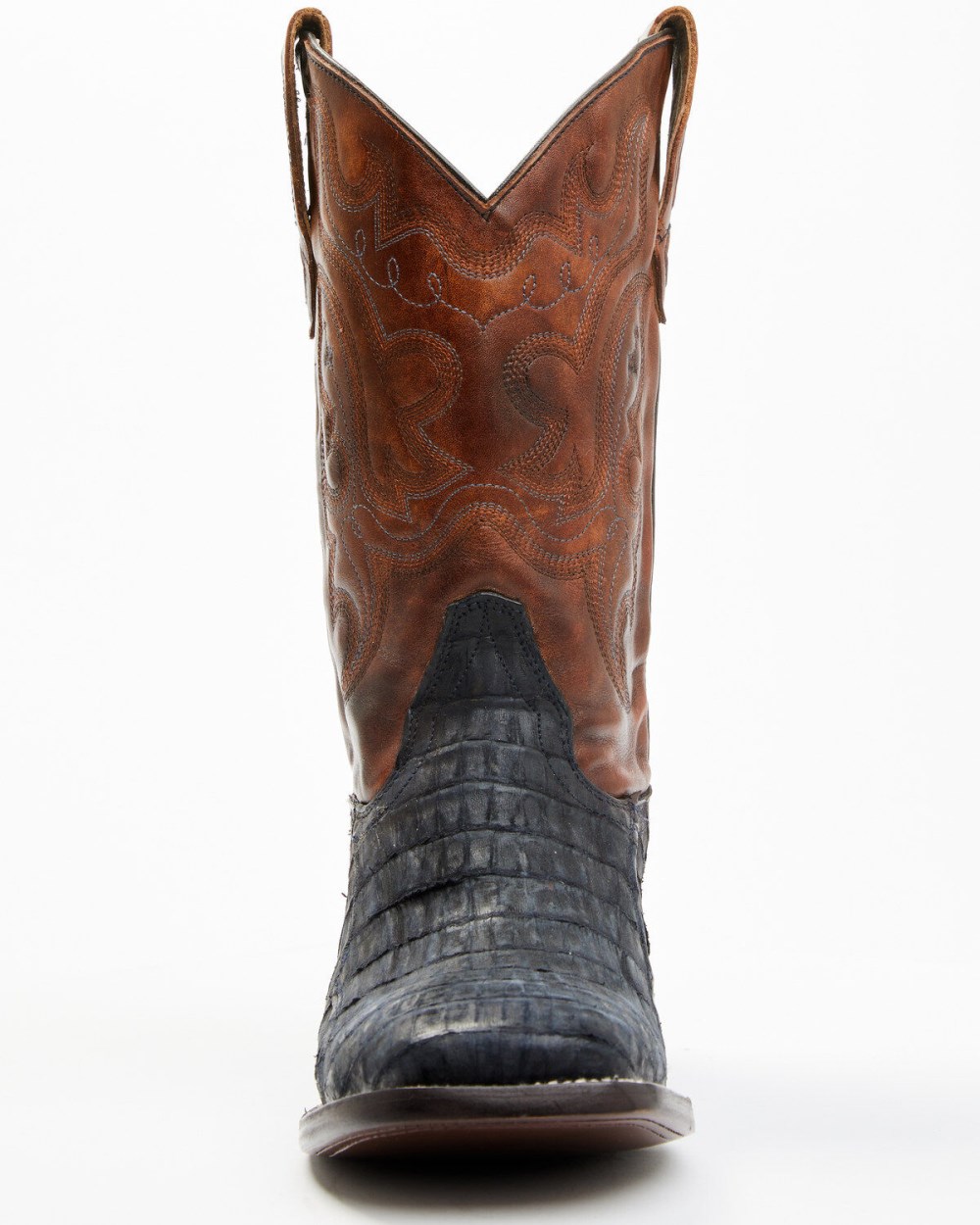 Cody James - Men's Exotic Caiman Western Boots - Broad Square Toe | Blue
