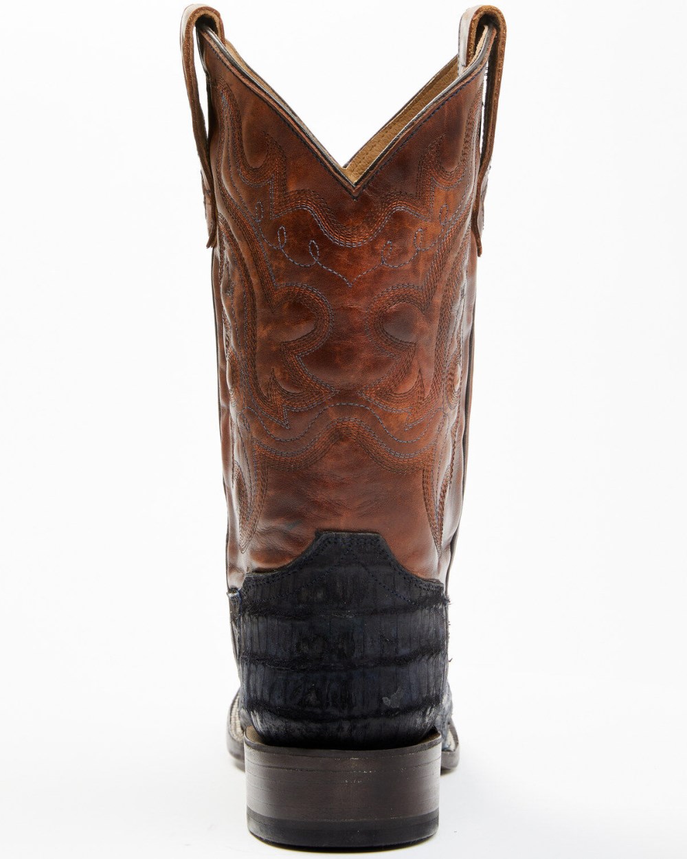 Cody James - Men's Exotic Caiman Western Boots - Broad Square Toe | Blue
