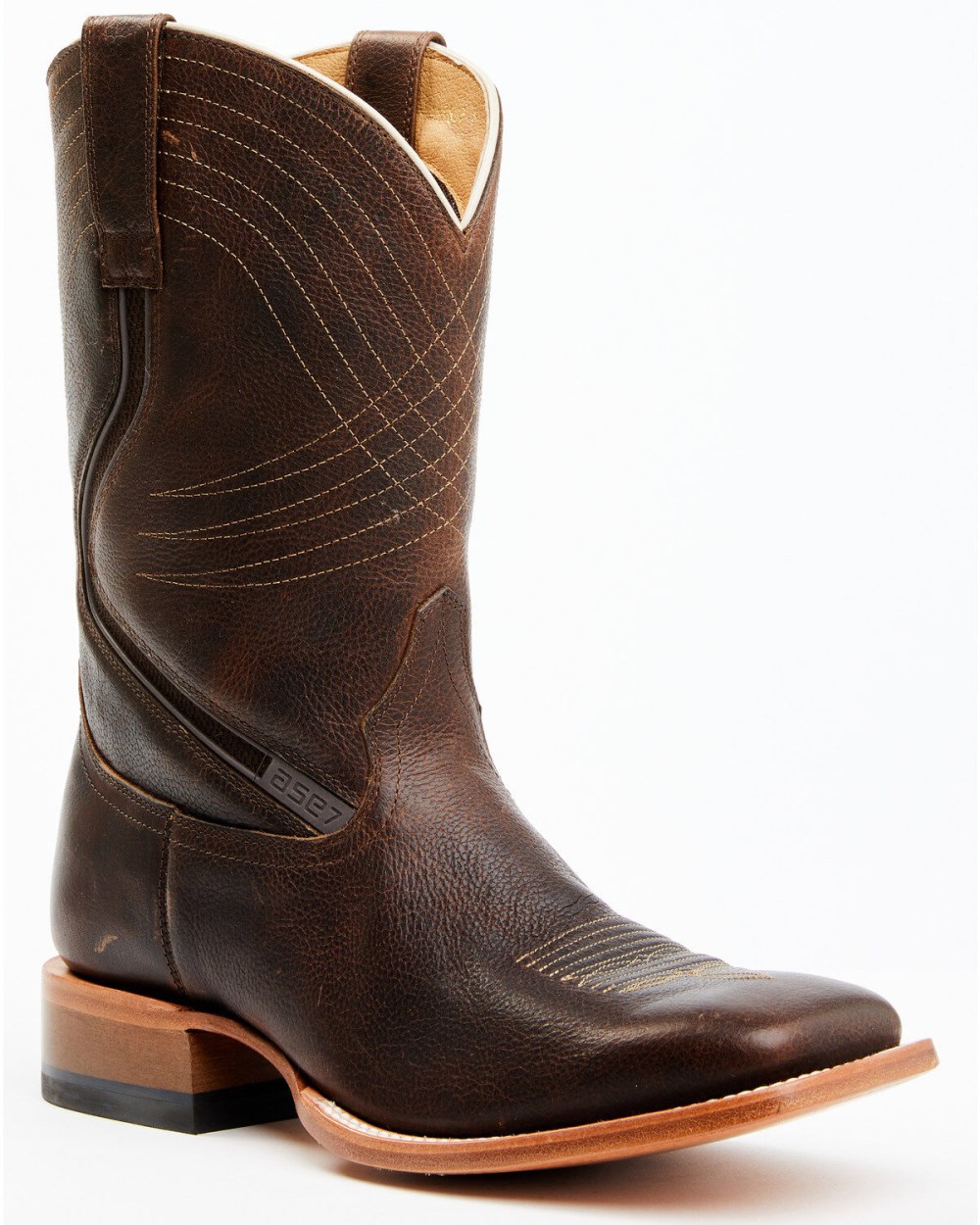 Cody James - Men's Alpha Tan ASE7 Western Boots - Broad Square Toe | Tan