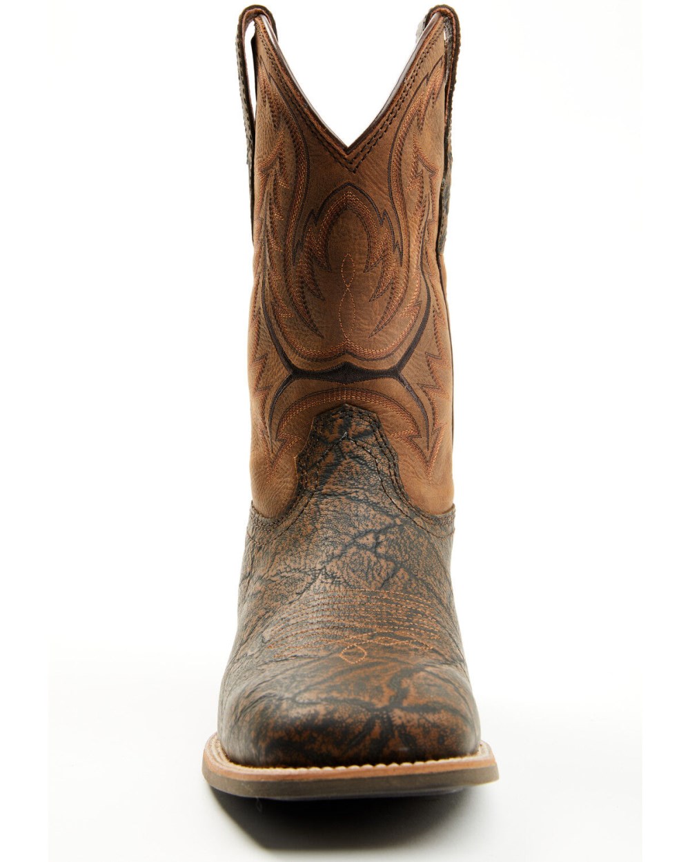 Cody James - Men's Force Western Boots - Broad Square Toe | Brown