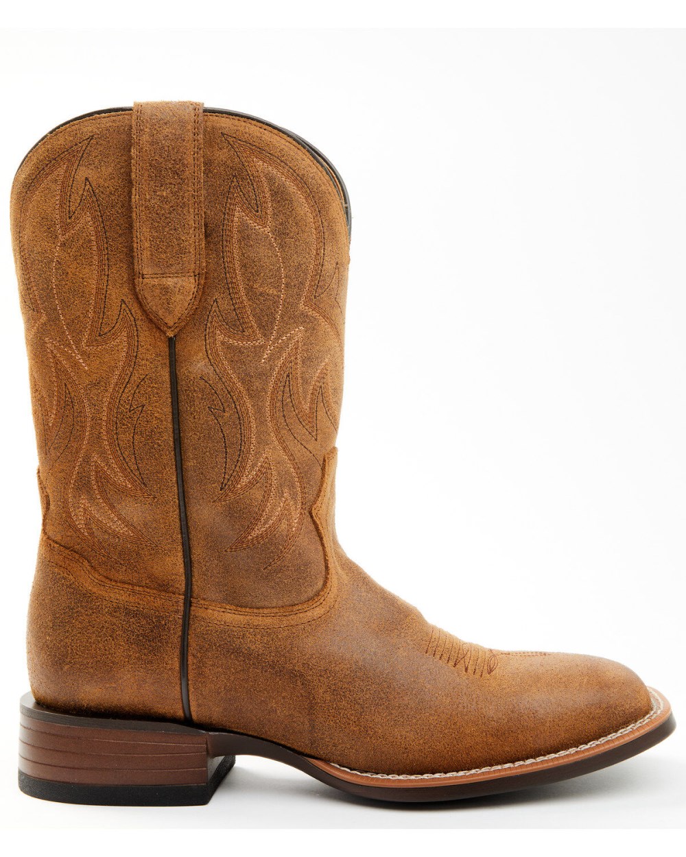 Cody James - Men's Hoverfly Western Performance Boots - Broad Square Toe | Coffee