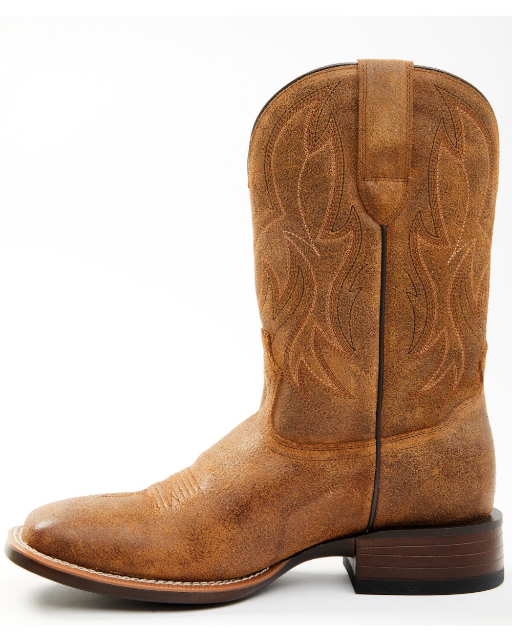 Cody James - Men's Hoverfly Western Performance Boots - Broad Square Toe | Coffee