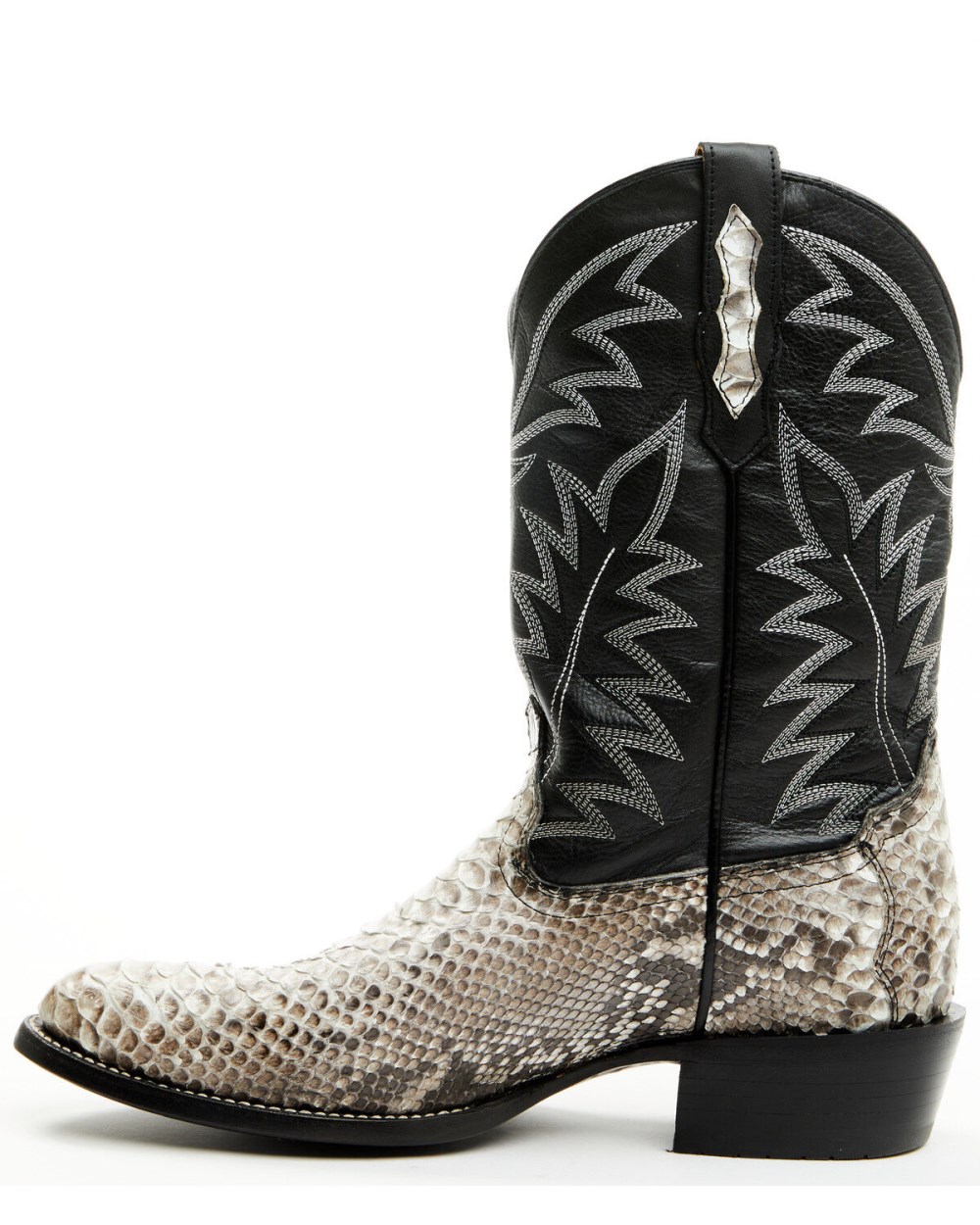 Cody James - Men's Exotic Python Western Boots - Medium Toe | Black