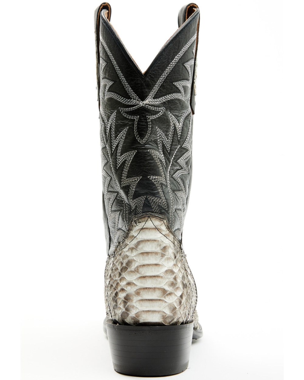 Cody James - Men's Exotic Python Western Boots - Medium Toe | Black