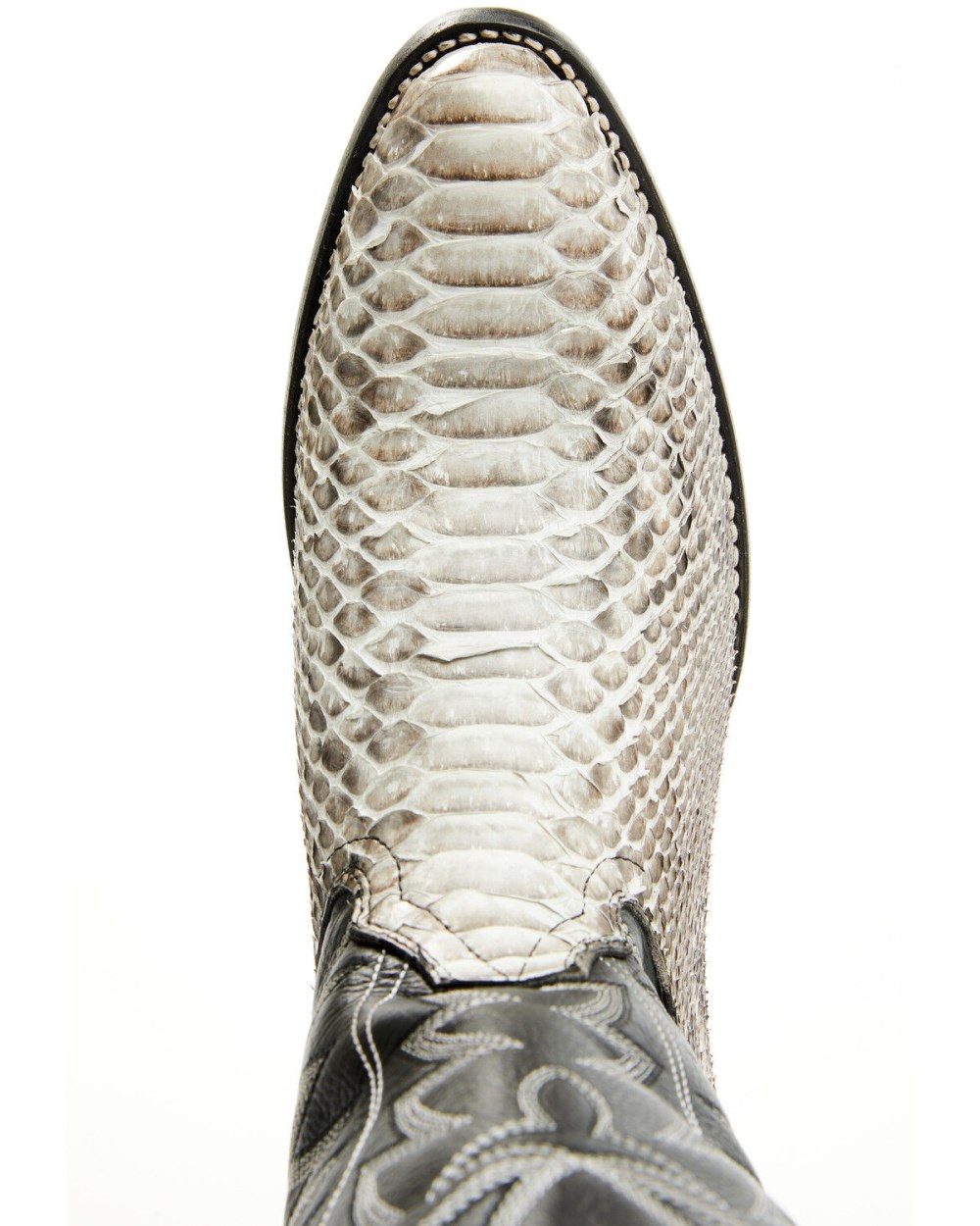 Cody James - Men's Exotic Python Western Boots - Medium Toe | Black