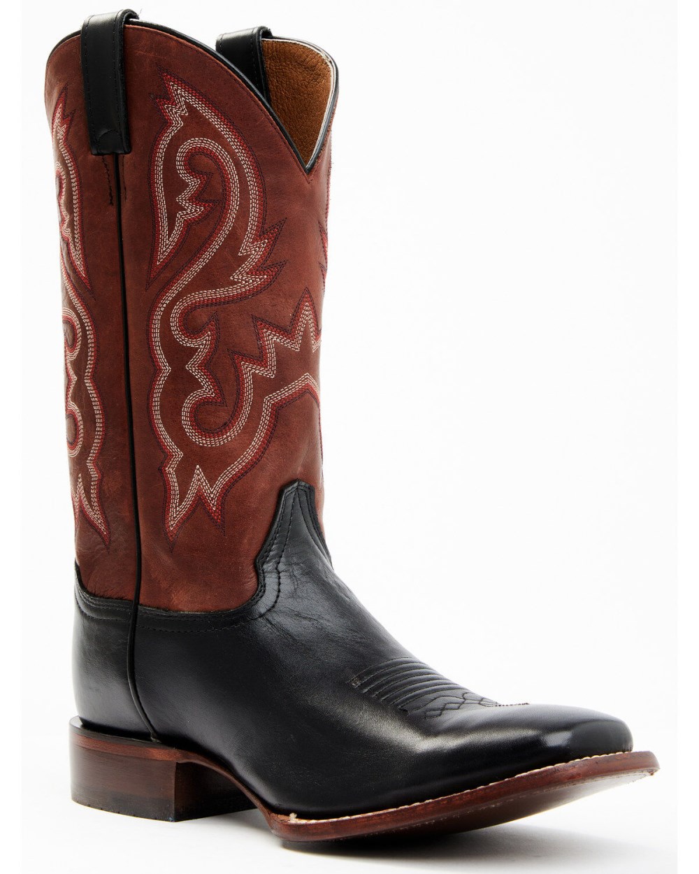 Cody James - Men's Western Boots - Broad Square Toe | Wine