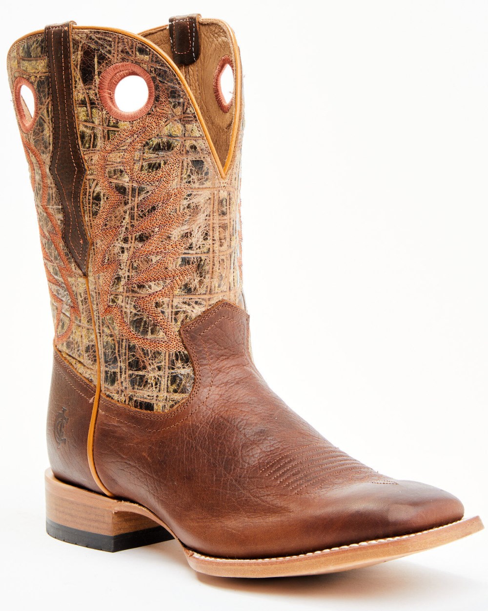 Cody James - Men's Union Sumatra Cognac Xero Gravity Performance Western Boots - Broad Square Toe | Cognac
