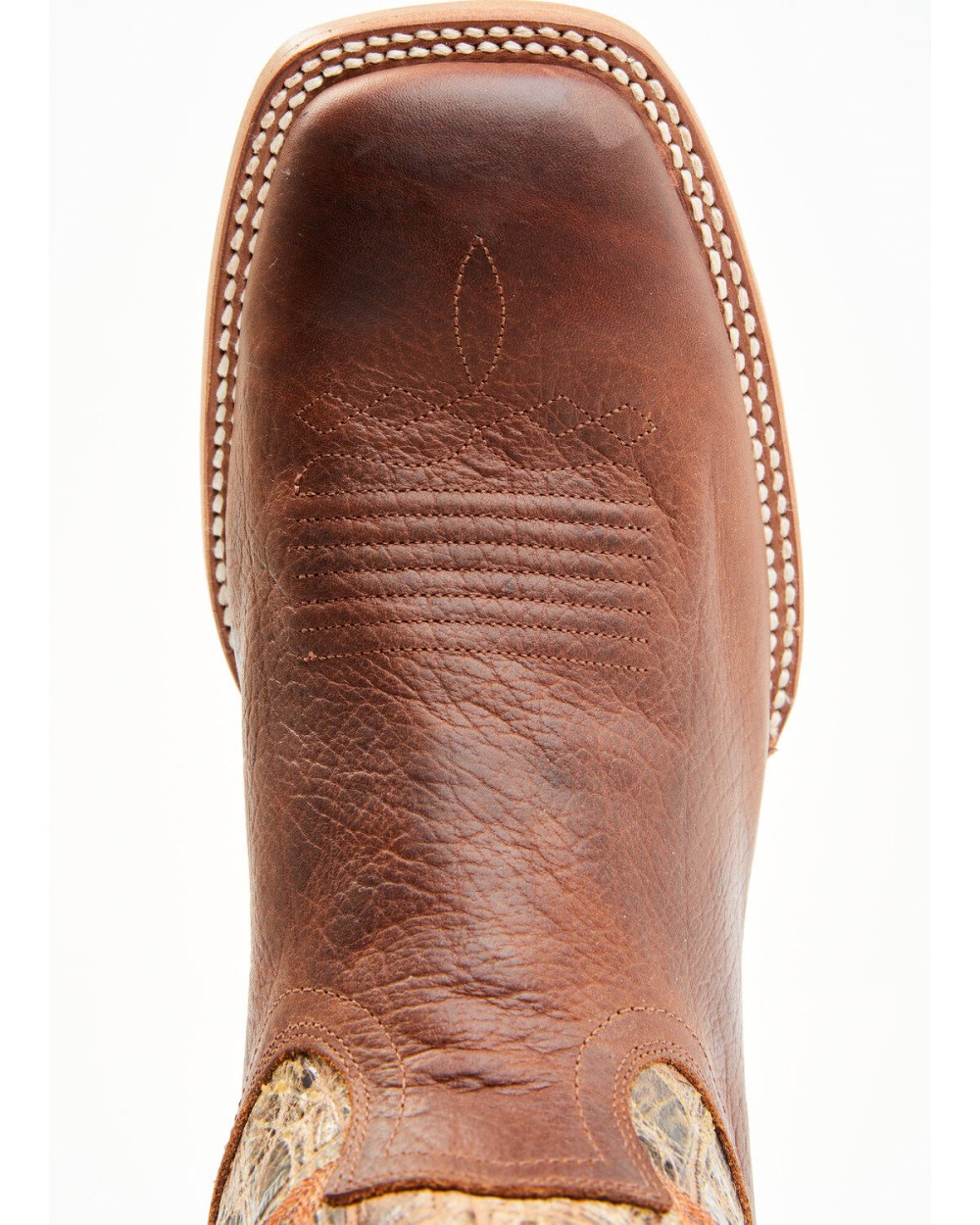 Cody James - Men's Union Sumatra Cognac Xero Gravity Performance Western Boots - Broad Square Toe | Cognac